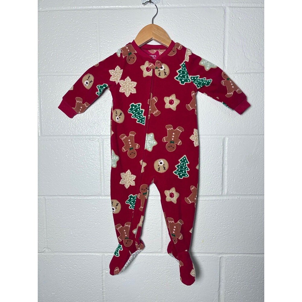 Carter’s fleece Christmas sleeper